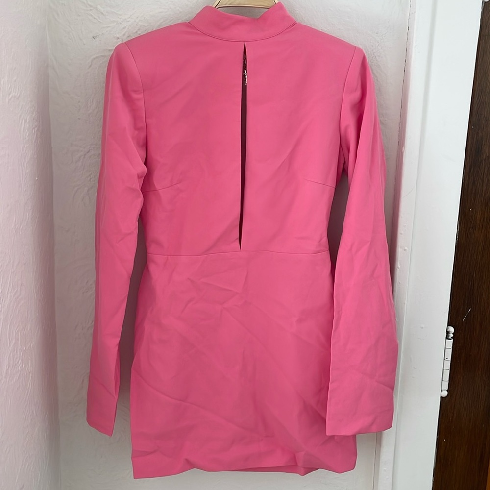 AUDETTE Women's Stella Mini Dress Size S in Bubblegum